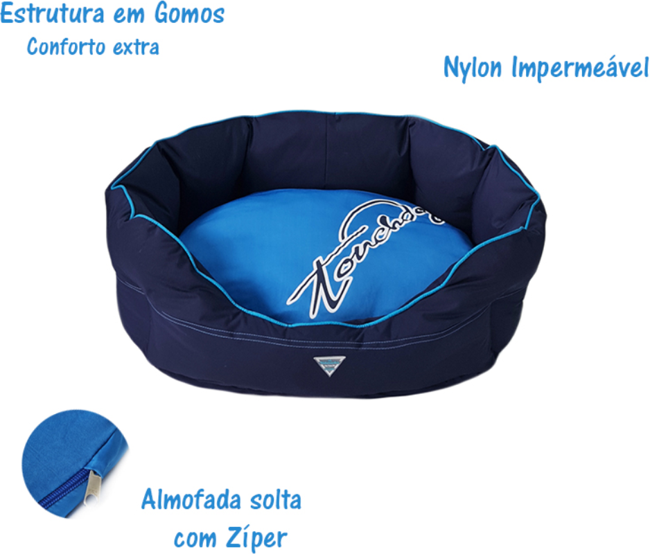 Cama Touch Azul - Tam. M