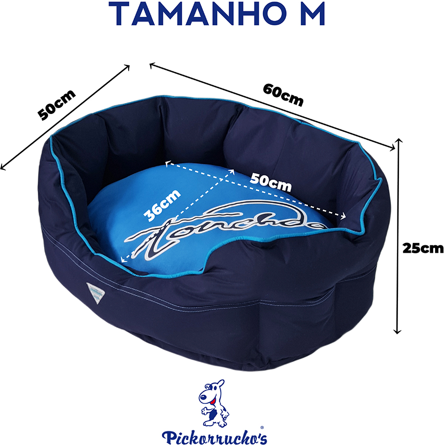 Cama Touch Azul - Tam. M