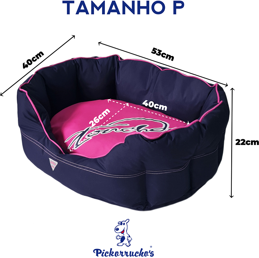 Cama Touch Rosa - Tam. P