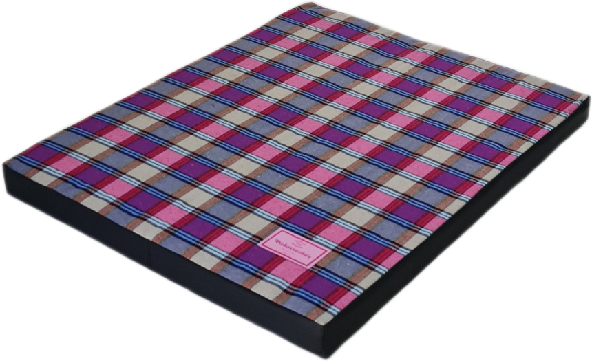 Colchonete Xadrez Rosa - Tam. EXG