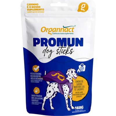 Petisco Organnact Promun Dog Sticks para Cães