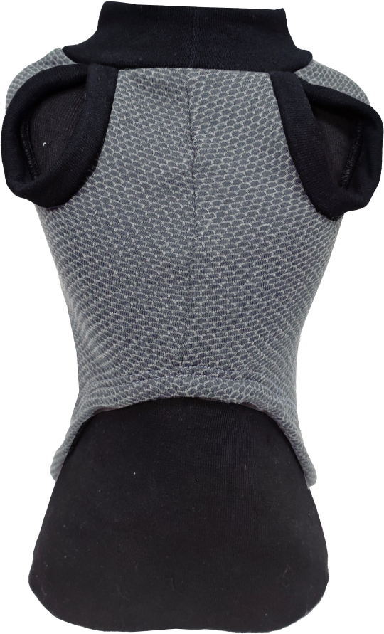 Blusa Colmeia Cinza - Tam. 04