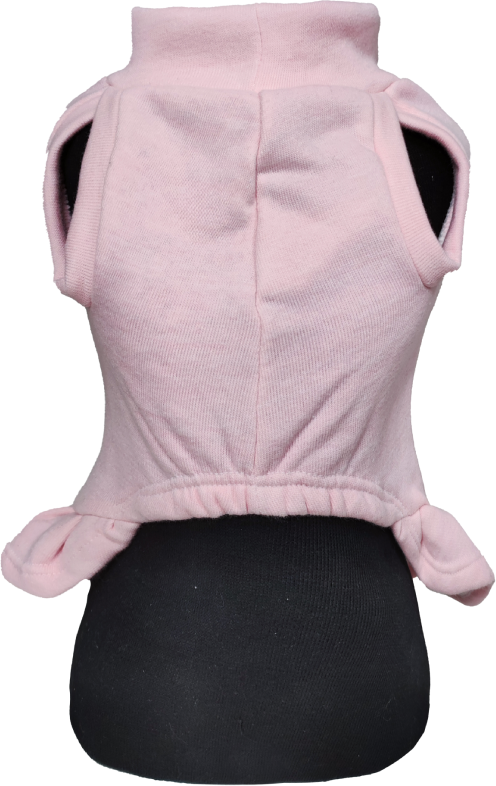Vestido Moletom Rosa - Tam. 05
