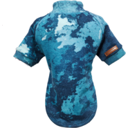 Blusa Moletom Tie Dye Azul - Tam. 07