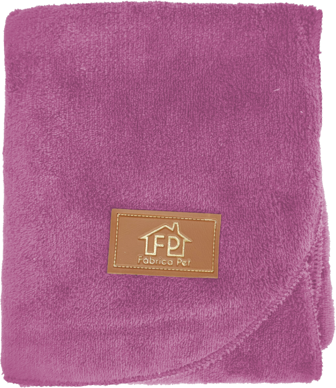 Cobertor Soft Liso Rosa - Tam. M