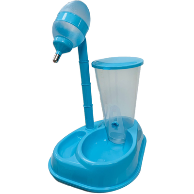 Bebedouro com Comedouro Automático Chalesco para Cães