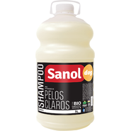 Shampoo Sanol Dog Pelos Claros para Cães e Gatos - 5 Litros
