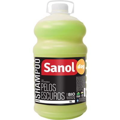Shampoo Sanol Dog Pelos Escuros para Cães e Gatos | Petlove
