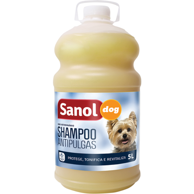 Shampoo Antipulgas Sanol Dog para Cães e Gatos