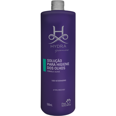 Solução Pet Society Hydra Groomers para Higiene dos Olhos