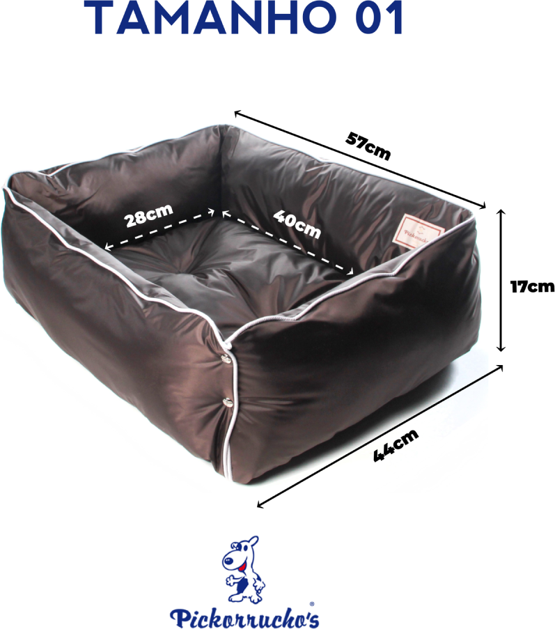 Cama Choco Pratic Impermeável - Tam. 04