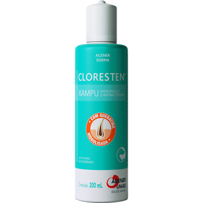 “Shampoo Antibacteriano Agener União Dr.Clean Cloresten