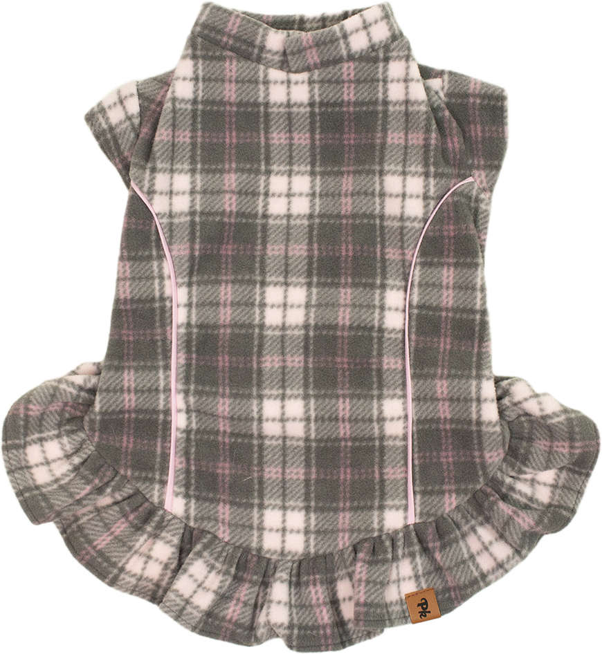 Vestido Soft Xadrez - Tam. 02