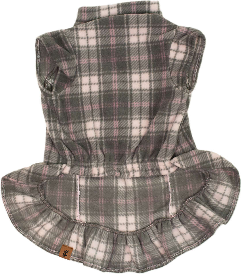 Vestido Soft Xadrez - Tam. 02