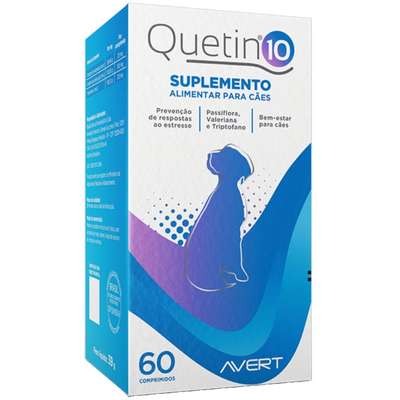 Suplemento Avert Quetin 10 para Cães