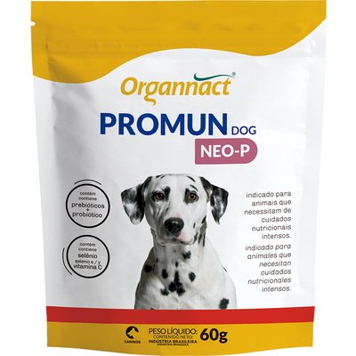 Suplemento Vitamínico Mineral Organnact Promun Dog Neo-P