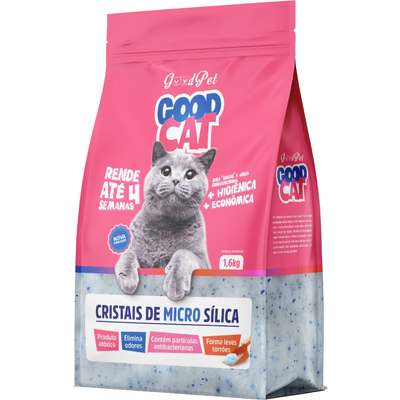 Areia Sanitária PetLike Good Cat Cristais de Micro Sílica