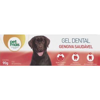 Gel Dental Petmais Gengiva Saudável para Cães