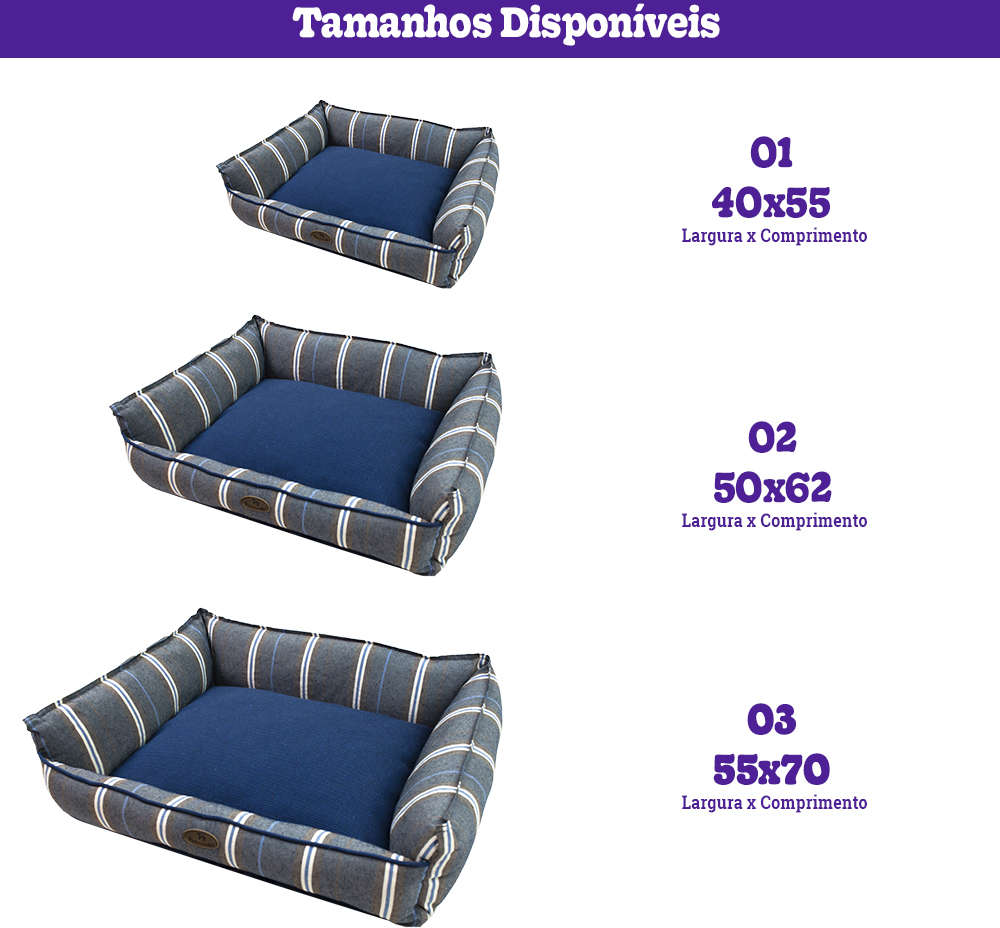 Cama Risk Marinho - Tam. 03
