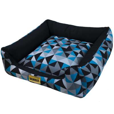 Cama Luppet Quadrada Preto Mosaico_L