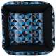 Cama Luppet Quadrada Preto Mosaico_L