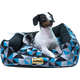 Cama Luppet Quadrada Preto Mosaico_L