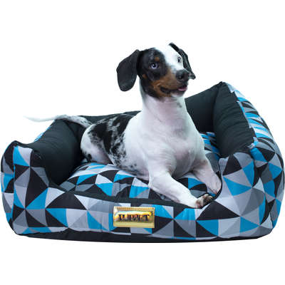 Cama Luppet Quadrada Preto Mosaico_L