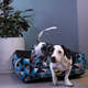 Cama Luppet Quadrada Preto Mosaico_L