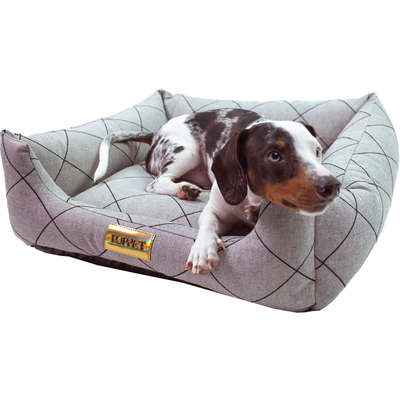 Cama Luppet Quadrada Preto Jacquart_L