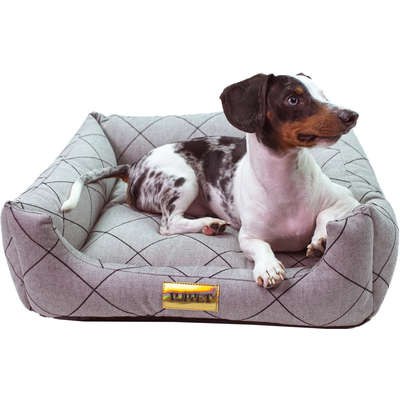 Cama Luppet Quadrada Preto Jacquart_L
