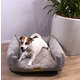 Cama Luppet Quadrada Preto Jacquart_L