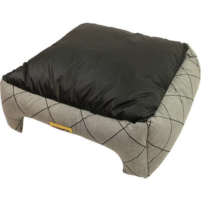 Cama Luppet Quadrada Preto Jacquart_L