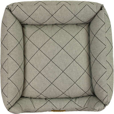 Cama Luppet Quadrada Preto Jacquart_L