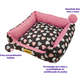 Cama Luppet Quadrada Preto Coração_L