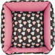 Cama Luppet Quadrada Preto Coração_L