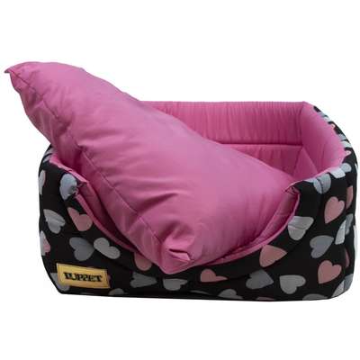 Cama Luppet Iglu 2 em 1 Preto Coração_L