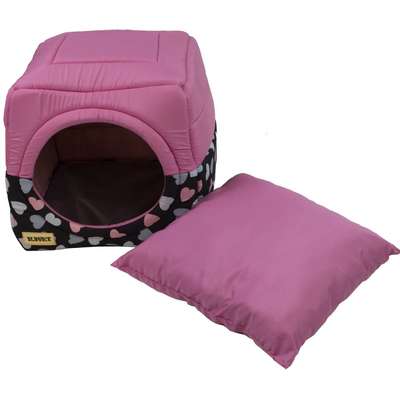Cama Luppet Iglu 2 em 1 Preto Coração_L