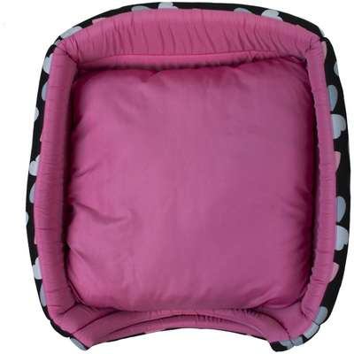 Cama Luppet Iglu 2 em 1 Preto Coração_L