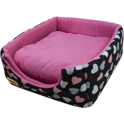Cama Luppet Iglu 2 em 1 Preto Coração_L