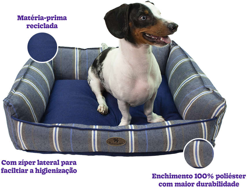 Cama Risk Marinho - Tam. 03