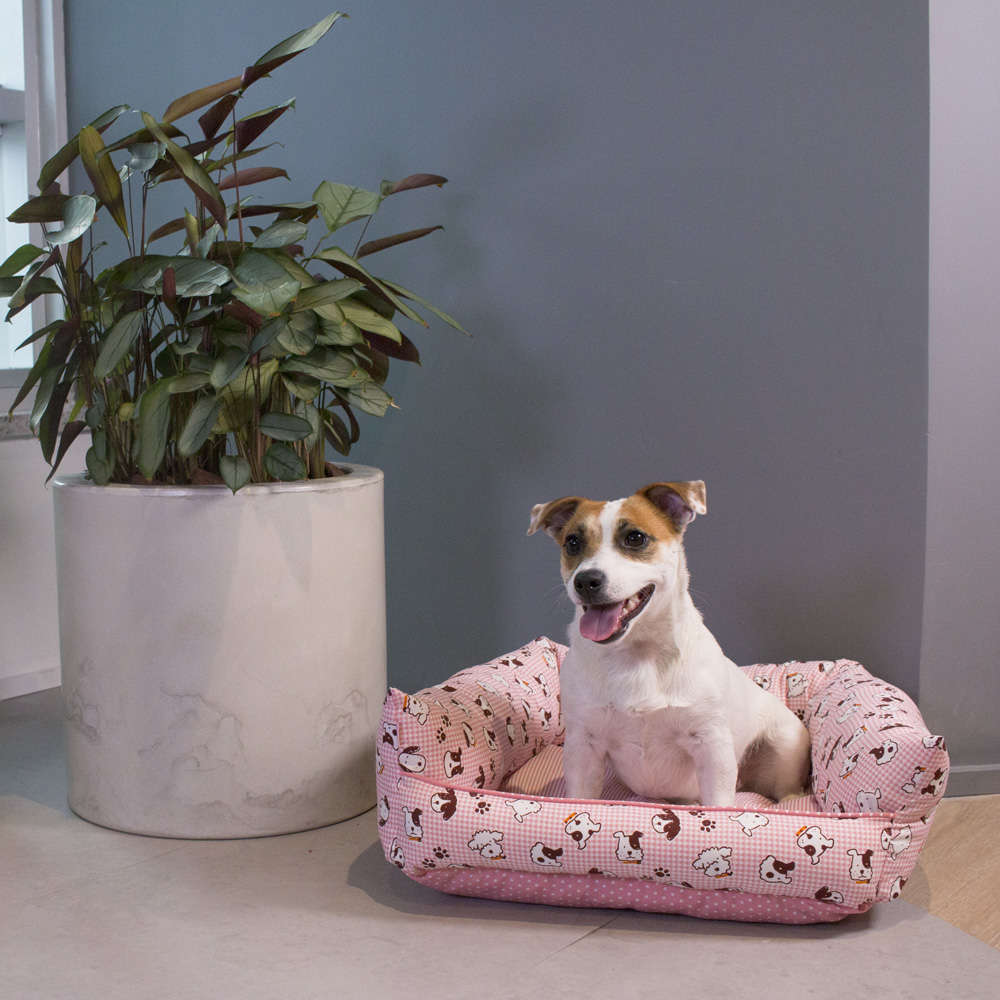 Cama Baby Dog Rosa - Tam. M