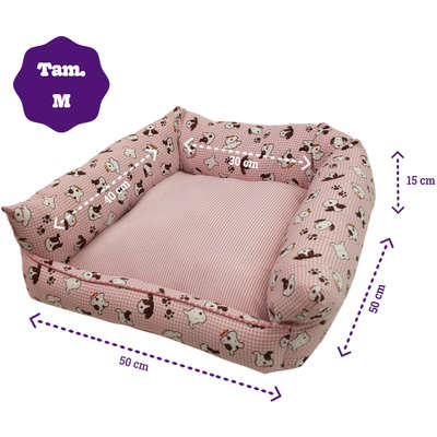 Cama Baby Dog Rosa_L