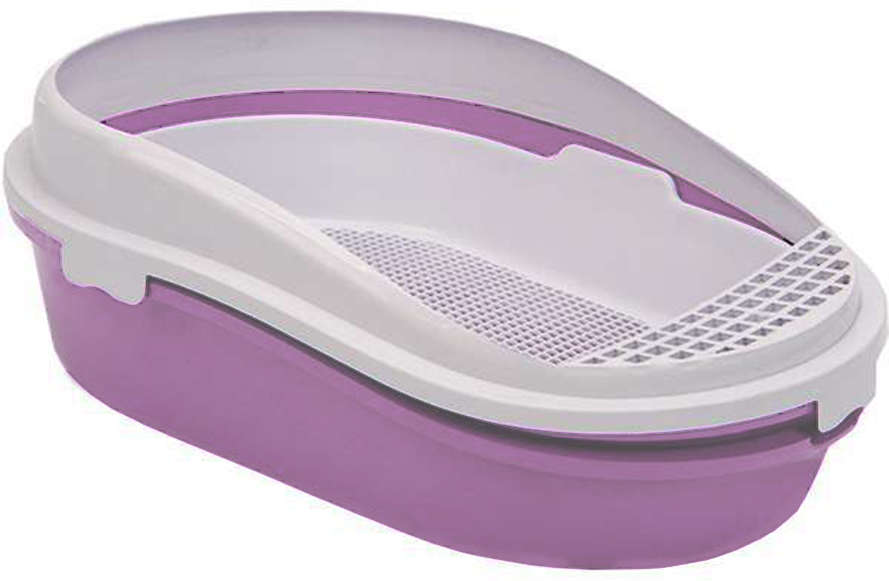 Banheira Furacão Pet Furba Rosa para Gatos - Rosa