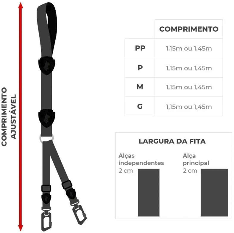 Guia FreeFaro Dupla Batman Dark - Tam. Único