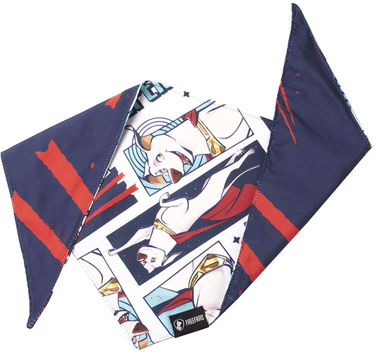 Bandana FreeFaro Super Pets - Tam. P