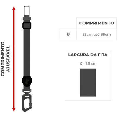 Cinto de Segurança FreeFaro Super Pets