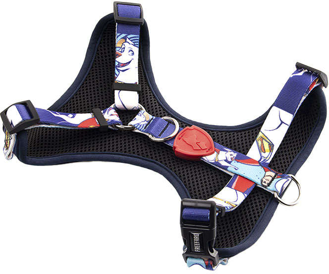 Peitoral FreeFaro Air Super Pets - Tam. P
