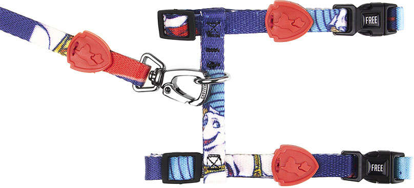 Peitoral com Guia FreeFaro Super Pets para Gatos - Tam. P