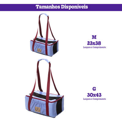 Bolsa de Transporte Indigo Blue Vinho