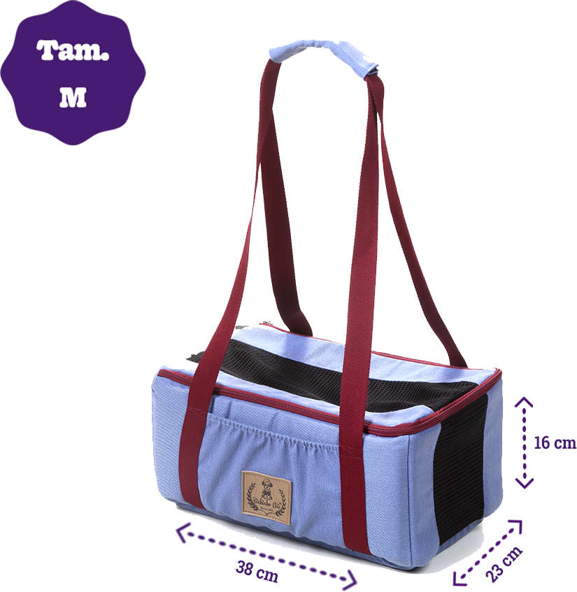 Bolsa de Transporte Indigo Blue Vinho - Tam. M